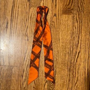 Hermes tie scarf twilly
